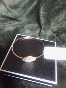 Damen Gold Lauren Ralph Lauren Gravur RLL Armband Größe 6,75" - Bild 1 von 3