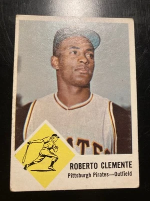 Fleer Roberto Clemente 1963 #56 muy buen estado Foto 1 de 4