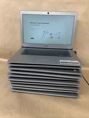10x Acer Chromebook 14 N3060@1.6GHz 4GB RAM 16GB SSD CB3-431 Enrollment - Image 1 of 4