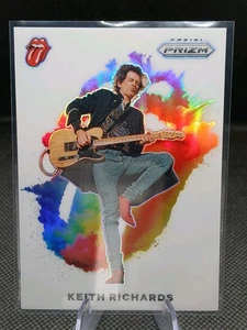 2025 Panini Prizm Rolling Stones Keith Richards Color Blast Insert SSP #2 - Picture 1 of 4