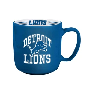 Detroit Lions Coffee Mug 15oz Stripe Design - Picture 1 of 1