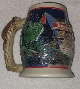 2000 Anheuser Busch Budweiser "Frettchen steht im Mittelpunkt" Bierkrug - Bild 1 von 5