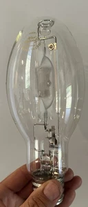Sylvania ~ Clear, ED28, 400 Watt HID Metal Halide Metal Arc Lamp Light Bulb NOS! - Picture 1 of 4