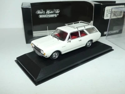 OPEL REKORD C BREAK 1966 Blanc MINICHAMPS 1:43 - Photo 1/2