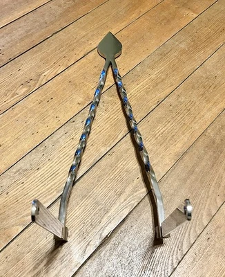 Vintage Pá Torcida Sissy Bar Chopper Harley Ironhead Sportster Shovelhead  - Imagem 1 de 4