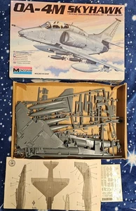 OA-4 M Skyhawk  Monogram Vintage kit 1/48 USA Navy Assault jet Vietnam Falkland - Foto 1 di 1