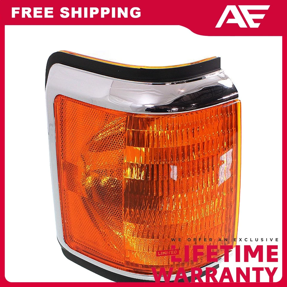 Corner Light Amber Lens Passenger Side For 87-91 Ford Bronco F-250 F-350 F-150 - Image 1 of 4
