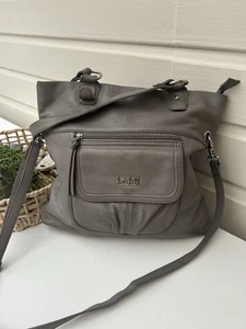 Grey Kate Hill Cross Body Bag With Handles - Picture 1 of 6