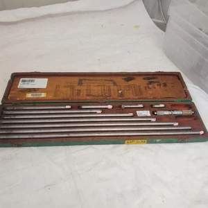 Starrett 681k Inside Micrometer Range 4 1/2" to 40 LOT-1132 - Picture 1 of 12