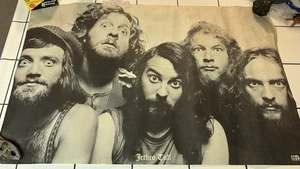 Rare 1970’s JETHRO TULL 34x22” Poster FRANK KAY 1973 Rock Band HTF - Picture 1 of 6