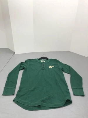 South Florida Bulls Shirt Womens XL Long Sleeve Thermal Henley NCAA Football - Image 1 of 4