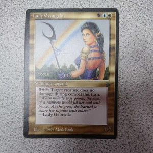 MTG Lady Evangela LEG English Card Collectible Used - Picture 1 of 6
