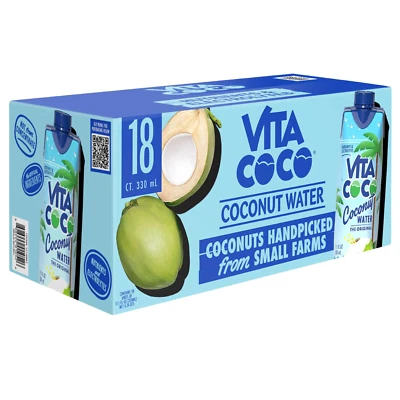 Vita Coco, Coconut Water, 11.1 fl oz, 18-Count - Image 1 of 4