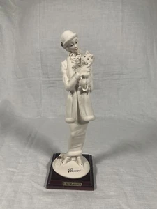 1987 Giuseppe Armani Dame mit Hund Figur  - Bild 1 von 4