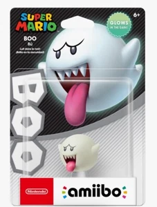 Super Mario Bros. BOO Amiibo Nintendo Switch - Glow In The Dark (NEW) 👻 - Picture 1 of 4