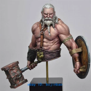 Kits de modelos de resina sin pintar figura busto Warriro de Blaise Old Man 1/12 sin montar - Imagen 1 de 6
