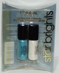 L'oreal Star Brights Shimmering Eye Shadow Duo SHIMMERING SAPPHIRE Limited Ed - Picture 1 of 1