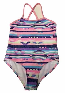Ocean Pacific Girls S/CH (6-6X) One Piece Bathing Suit - Picture 1 of 4