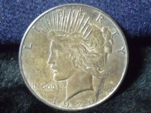 1926-s PEACE Dollaro d'Argento ALTA QUALITÀ LUCENTEZZA IN PERFETTE CONDIZIONI TONO UNC CHIAVE DATA SPEDIZIONE GRATUITA - Foto 1 di 3