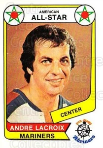 1976-77 O-Pee-Chee WHA #70 Andre Lacroix - Picture 1 of 1