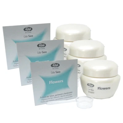 Lisap Color Save Flowers Charme Haar Farbe Dauerwelle Parfum Multipack 3x50ml - Bild 1 von 2