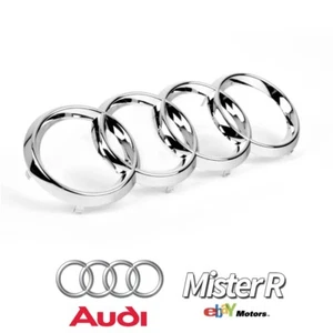 Audi • Front Grille Chrome Emblem • B8 A4 S4 Quattro • #8K0853605 - Picture 1 of 5