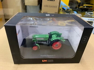 Universal hobbies 1/32 Fendt Farmer 2 Tractor DIECAST MODEL Toy Gift UH4049 - Image 1 of 4
