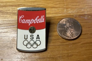 Campbell's Soup Can USA Pin - 2002 Winter Olympics Salt Lake City - Picture 1 of 2