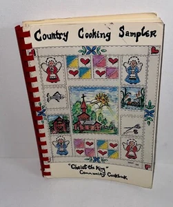Vtg Country Cooking Sampler Cookbook “Christ the King” Louisiana Cajun Recipes - Picture 1 of 23