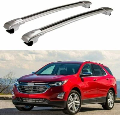 Fit for Chevrolet Equinox 2018-2020 Aluminum Roof Rail Rack Cross Bars Crossbar - Image 1 of 4