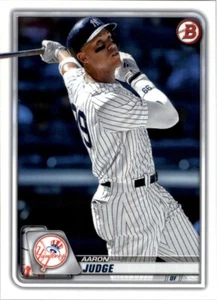 2020 Bowman Base Paper #2 Aaron Judge New York Yankees MLB Baseball Card - Picture 1 of 2