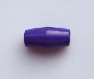 10 BOTONES DE LONA MORADOS BABY TOGGLE 20 MM P&P GRATIS UK - Imagen 1 de 2
