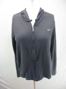 NIKE SPHERE DRY Size XL (16/18) Girls Black Full Zip Pockets Athletic Jacket 208 - Picture 1 of 10