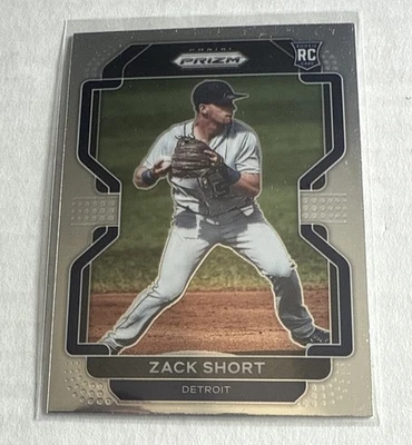 2022 Panini Prizm  Silver Prizm Zack Short #161 Rookie RC - Image 1 of 4