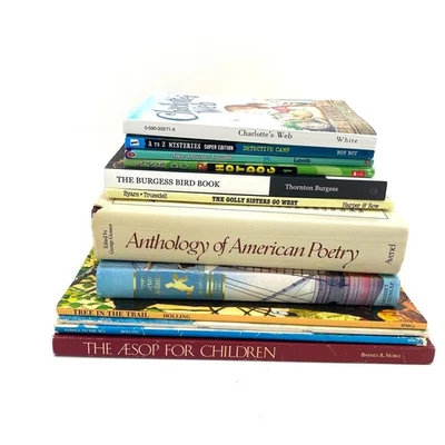 AO Ambleside Online Years 1 &2 1st & 2nd Homeschool Books Incomplete Plus Extras - Image 1 of 4