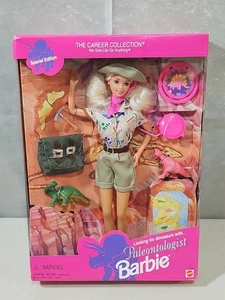 1996 PALEONTOLOGO BARBIE - IL COL CARRIERA - 17240 - SCATOLA ORIGINALE MAI APERTA - Foto 1 di 6