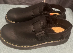Doc Martens Jorge II FL Pantolette Kunstfell gefüttert schwarz Größe: Herren 11; Damen 12 - Bild 1 von 4