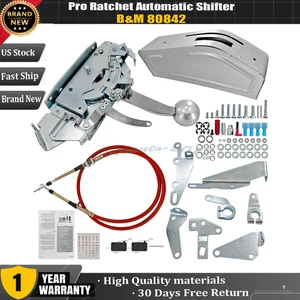 For B&M 80842 Pro Ratchet Automatic Shifter for Ford GM 3 & 4 Speed Transmission - Picture 1 of 17