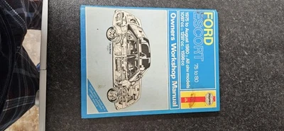 Haynes - Ford Escort 1975 - August 1980 / Owners Workshop Manual - Used - 1stPo - Image 1 of 2