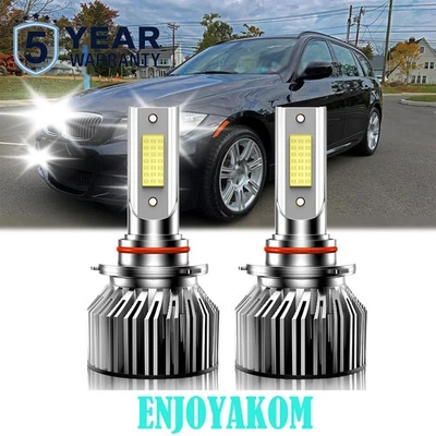 For BMW 328i 1996-1998 LED Headlight Kit High Beam Combo Bulb 6000K Bright White - Image 1 of 4