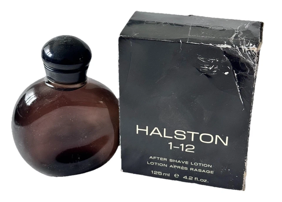 Salpicaduras para después del afeitado Halston 1-12 for Men de Halston 4,2 fl oz en caja dañada Foto 1 de 3