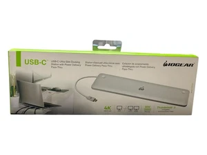 IOGEAR GUD3C02 USB-C Ultra-Slim Dual Display Docking Station - Picture 1 of 2