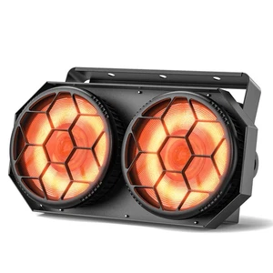 Compact RGB LED Moving Head Light 260 W COB Sound Active Built-in Programs - Picture 1 of 11
