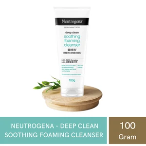 NEUTROGENA Deep Clean Soothing Foaming Amino Pore Irritation Inflammation 100g - Picture 1 of 23