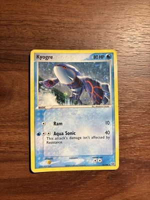 Pokémon TCG Kyogre EX Emerald Holo Card 6/106 Rare - Image 1 of 2