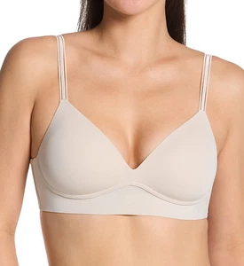 Maidenform DM2501 Barely There Full Coverage Wireless Bra (Beige Bisque M) - Picture 1 of 1