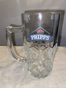 PRIPPS BLA Bryggeri Clear Glass Tall Beer Mug Glass - Picture 1 of 5