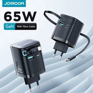 charger usb fast retractable gan type cable 80w ports essager 65w pd charging ad - Photo 1/19