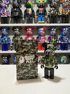 BAPE Camo Shark 400% Bearbrick Be@rbrick - Picture 1 of 4