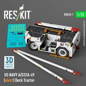 1/35 Reskit RSK35-0001 US NAVY A/S32A-49 (short) Deck Tractor (3D Printed model - Picture 1 of 1